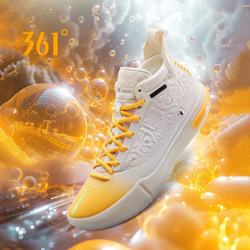 361 Degrees Joker 1 GT PE Men Basketball Shoes Trendy Leather Lightweight Shock-Absorbing Wear-resistant Male Sneakers 672511116
